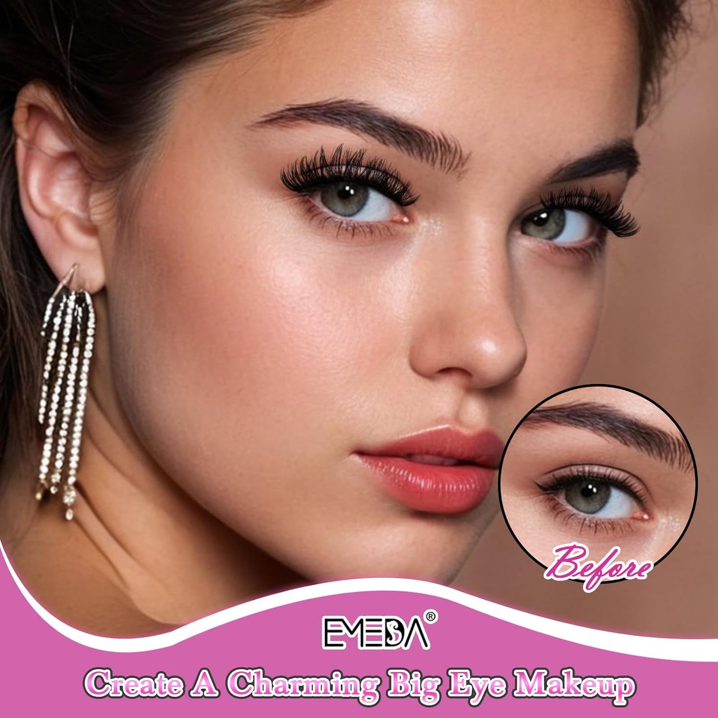 Kit DIY Lash Cluster EME30D-100D | D Curl | 10-16mm