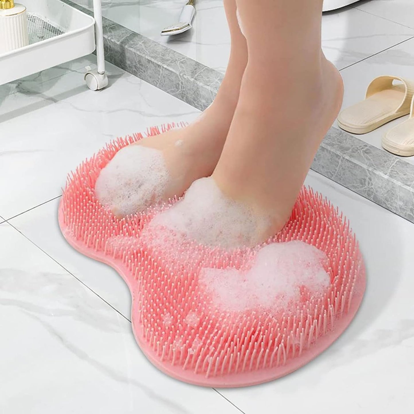 Soft Silicone Foot Scrubbing & Massage Mat
