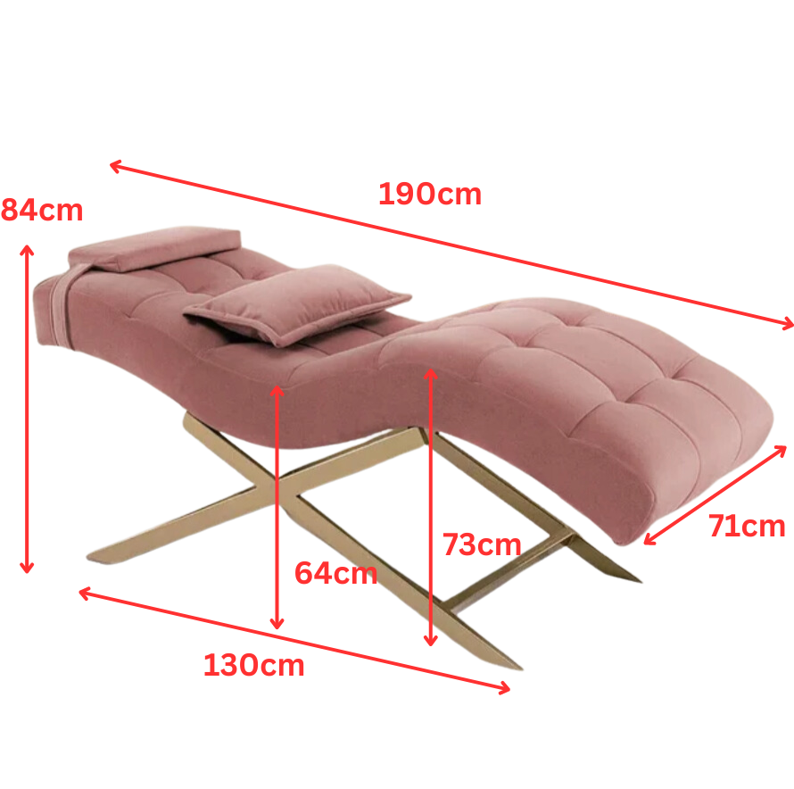 Pink Luxury Lash Bed | Leather