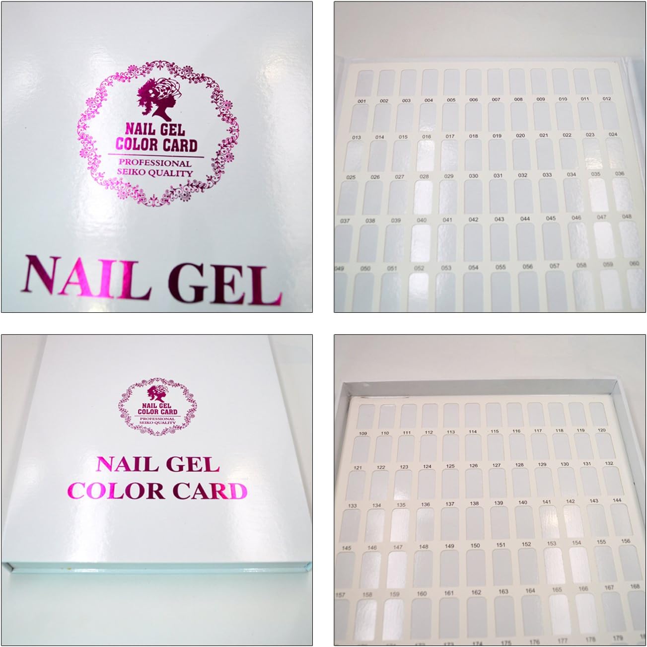 Nail Gel Color Card | 216 Slots