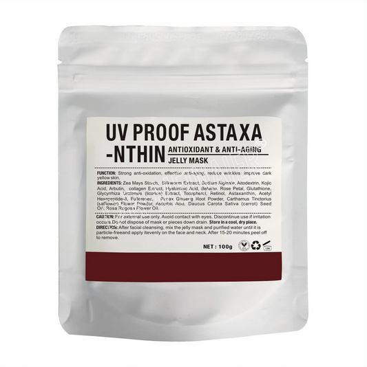 Masque Gelée Visage 100g | Astaxanthine UV-protect | Anti-oxydant, Protection & Vitalité