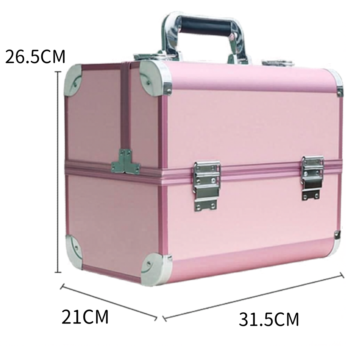 Makeup Cosmetic Organizer Box | Black