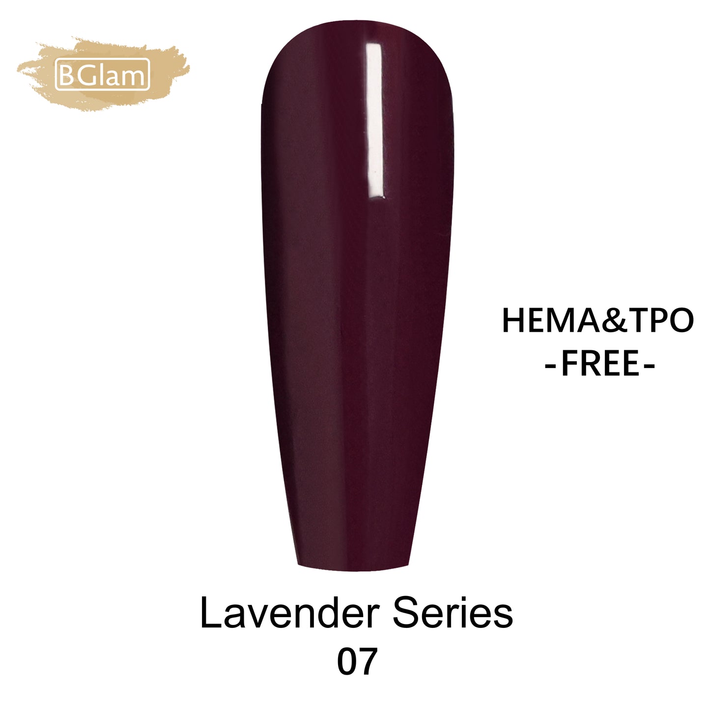 BGLAM Gel polish 15ml | Lavande 07
