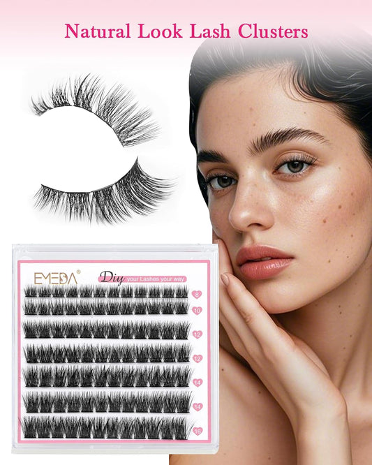 Wispy Eyelash Cluster Mix 8-16mm (DL11）