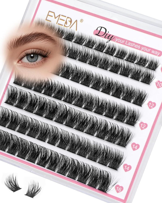 Wispy Eyelash Cluster Mix 8-16mm (DL11）