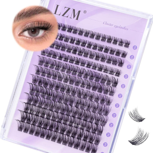 168Pcs LZM Lash Clusters Individual Eyelashes | SNR013-C-MIX