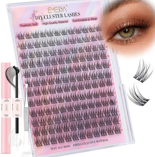 Fishtail Cluster Lashes Kit (EME134 mix) | 10-13mm