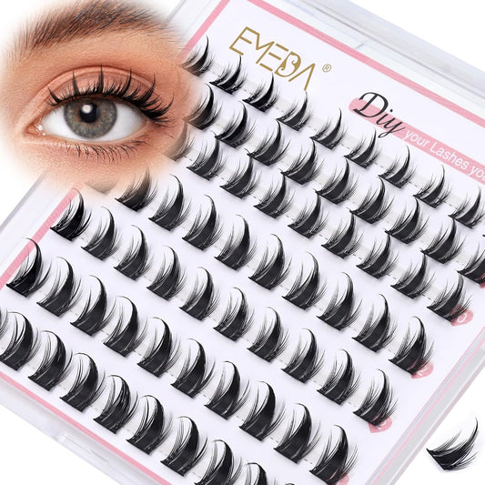 Anime Lashes D Curl Lash Clusters | D Curl | Mix 8-14mm