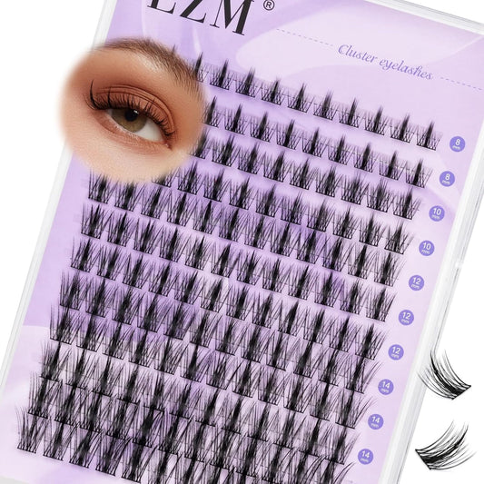 LZM Manga Lash Clusters 144PCS | C Curl | 7-13mm DL02