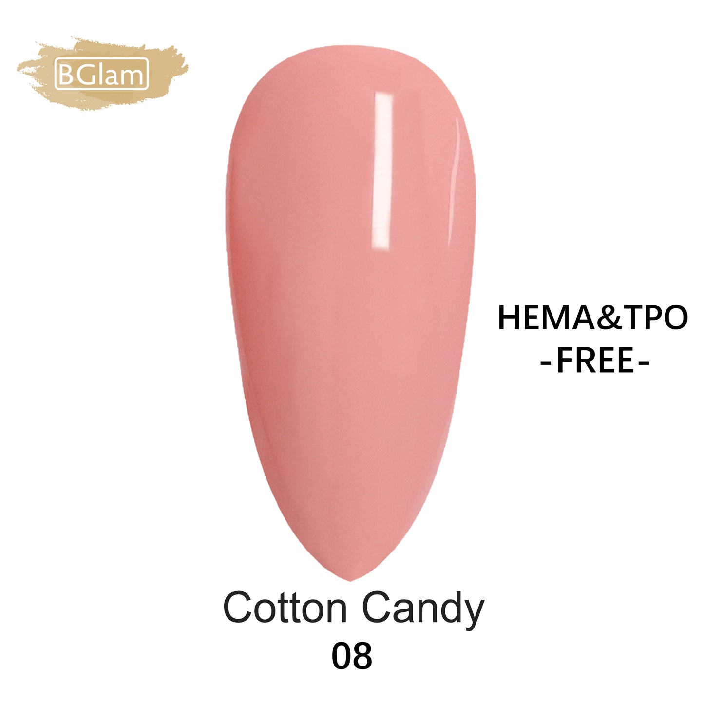 BGLAM Gel polish 15ml | Color Crush 08