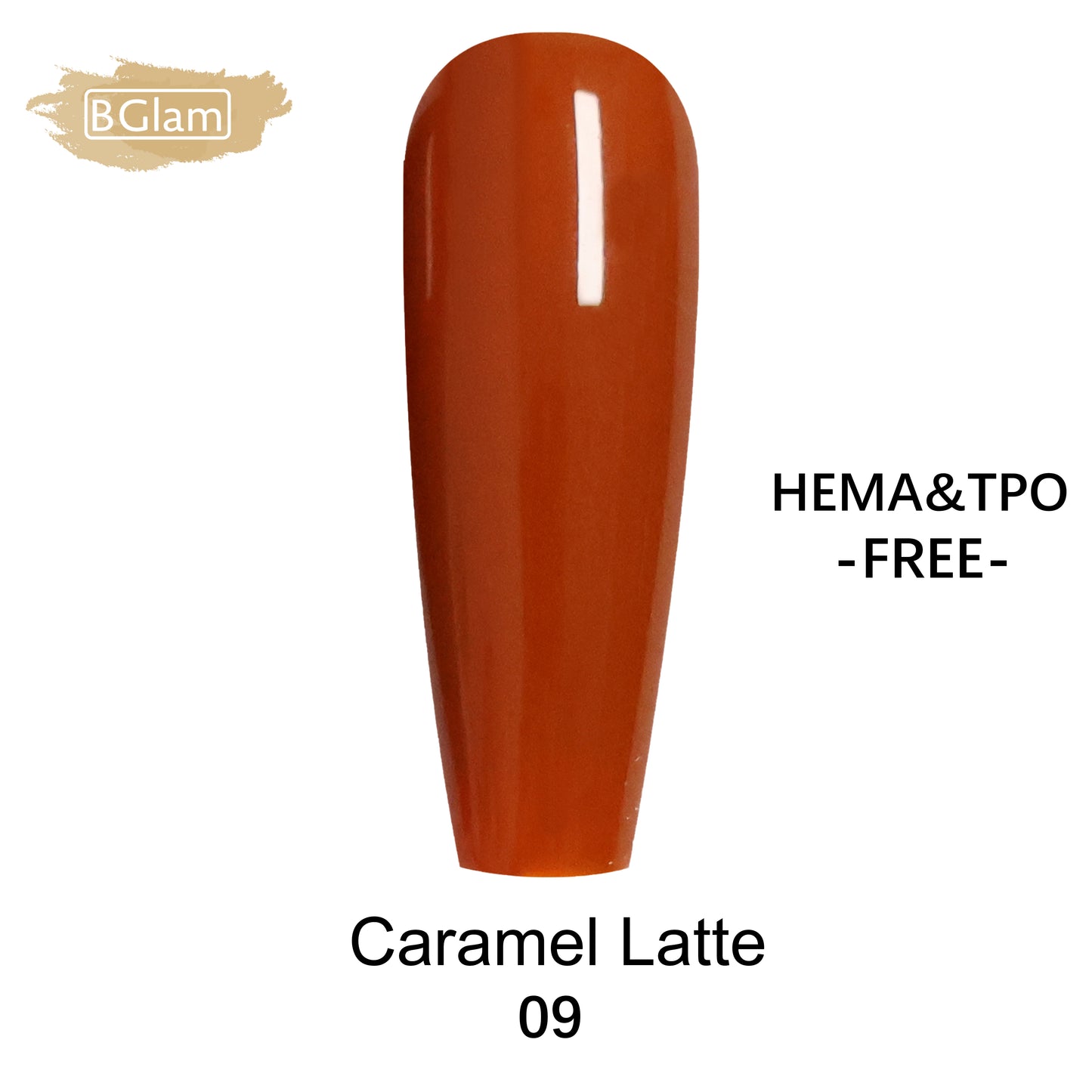 BGLAM Gel polish 15ml | Caramel Latte 09