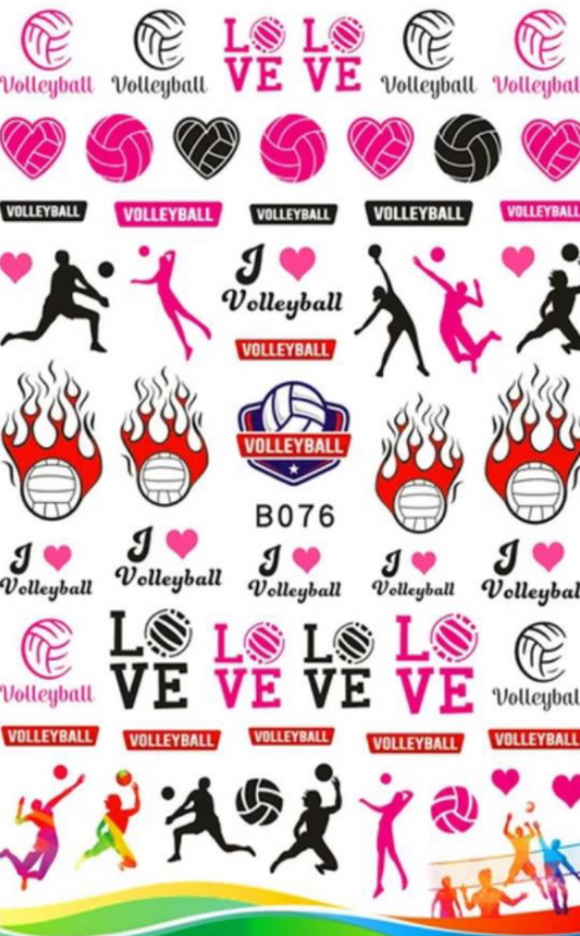 Nail Art Sticker | Voleyball | B076