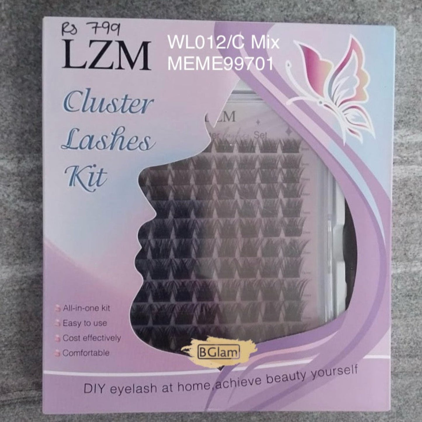 LZM Lash Cluster Extension Kit | 96 pcs