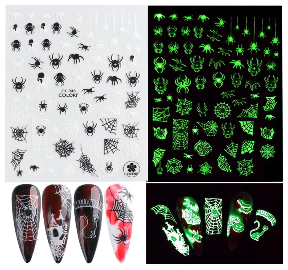 Nail Art Sticker | Fluorescent Halloween | CY046