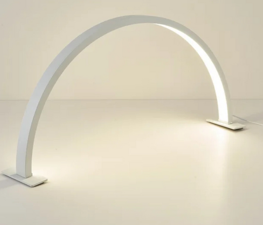 Lampe de table beauté en forme de U 550 mm | Blanc