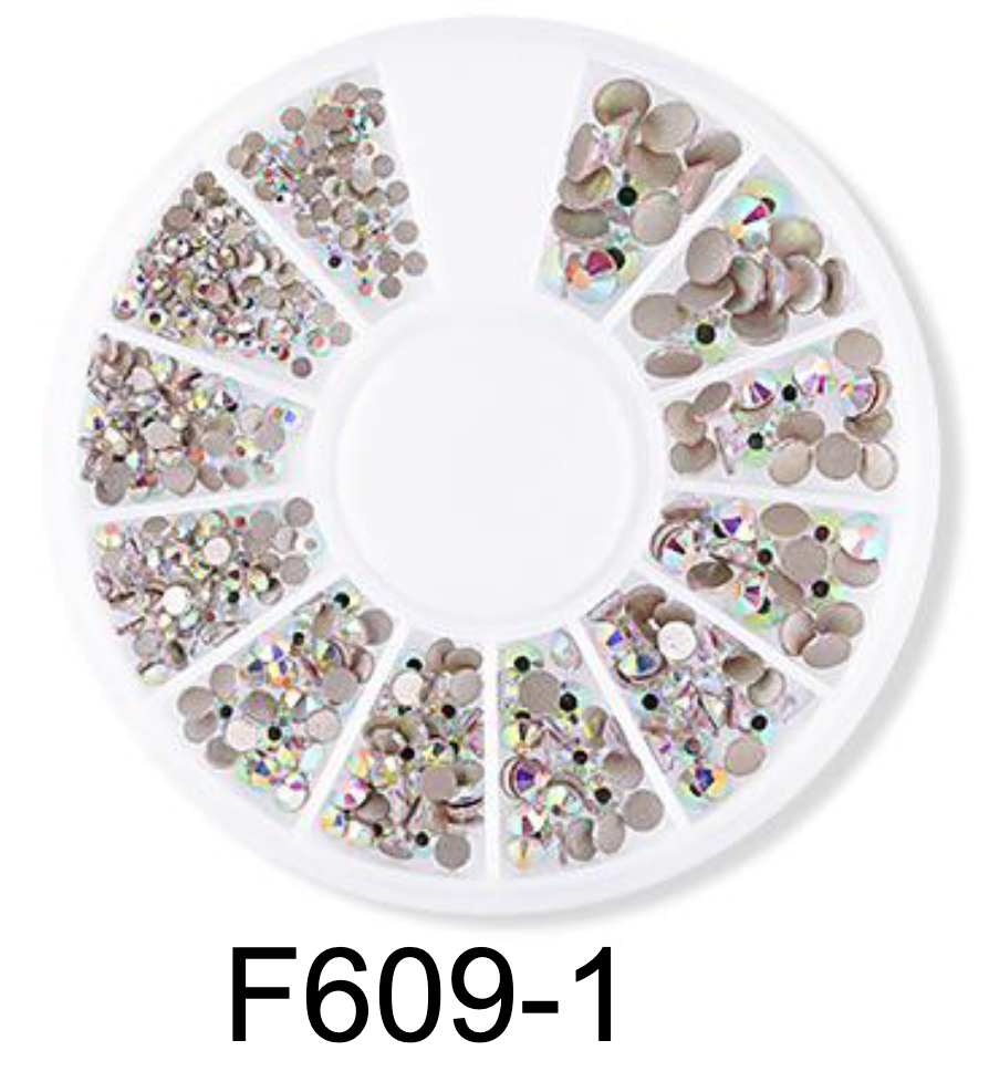 Strass Nail Art F609 | Disponible en 22 variantes