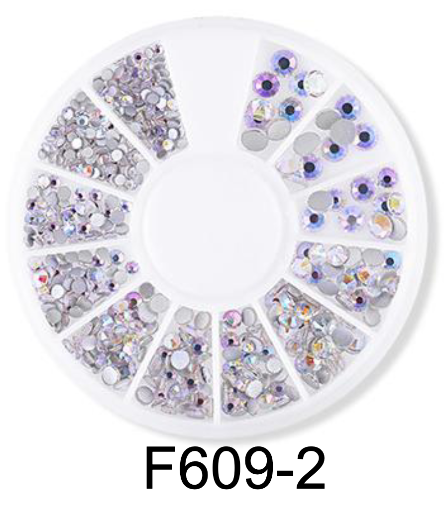 Strass Nail Art F609 | Disponible en 22 variantes