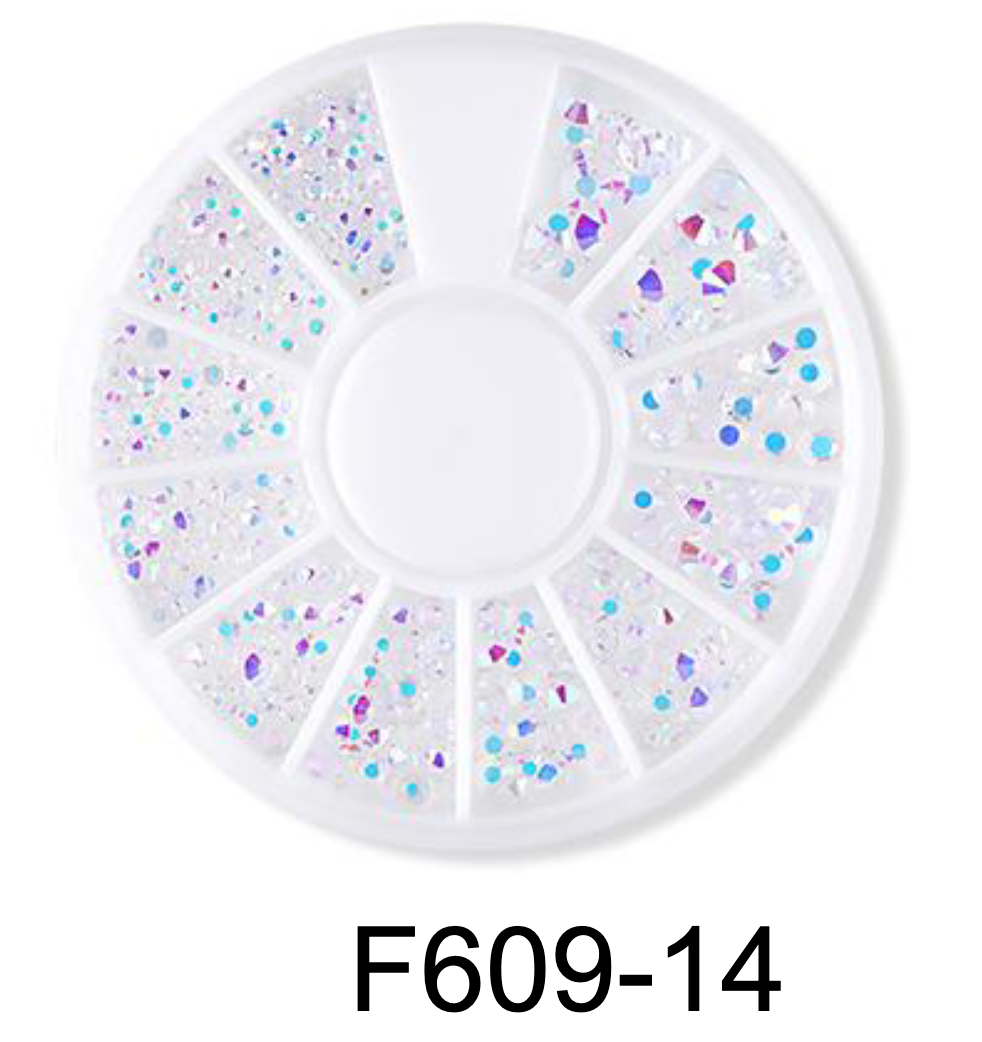 Strass Nail Art F609 | Disponible en 22 variantes