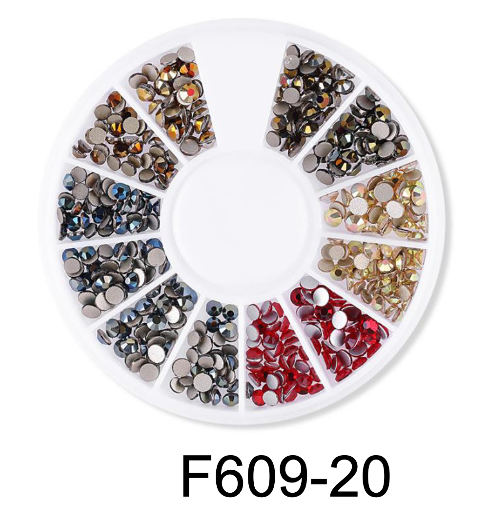 Strass Nail Art F609 | Disponible en 22 variantes