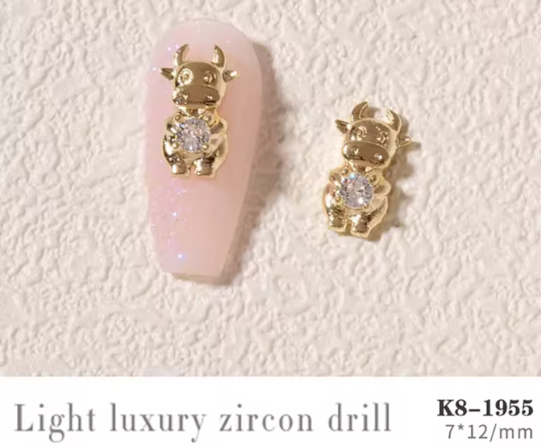 3D Nail Fashion Jewelry | K8-1953 to K8-1968 | Sold by the piece