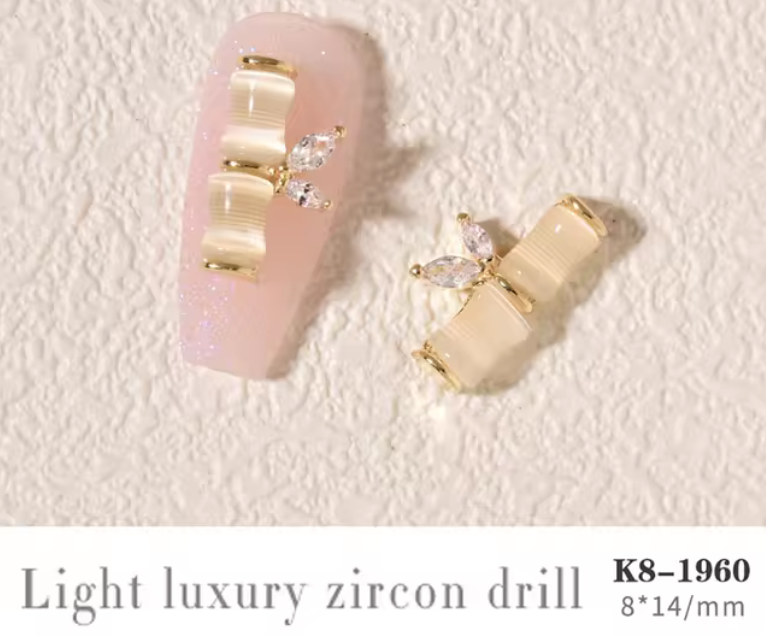 3D Nail Fashion Jewelry | K8-1953 to K8-1968 | Sold by the piece