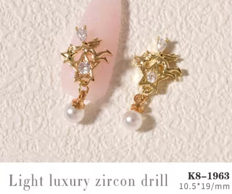 3D Nail Fashion Jewelry | K8-1953 to K8-1968 | Sold by the piece