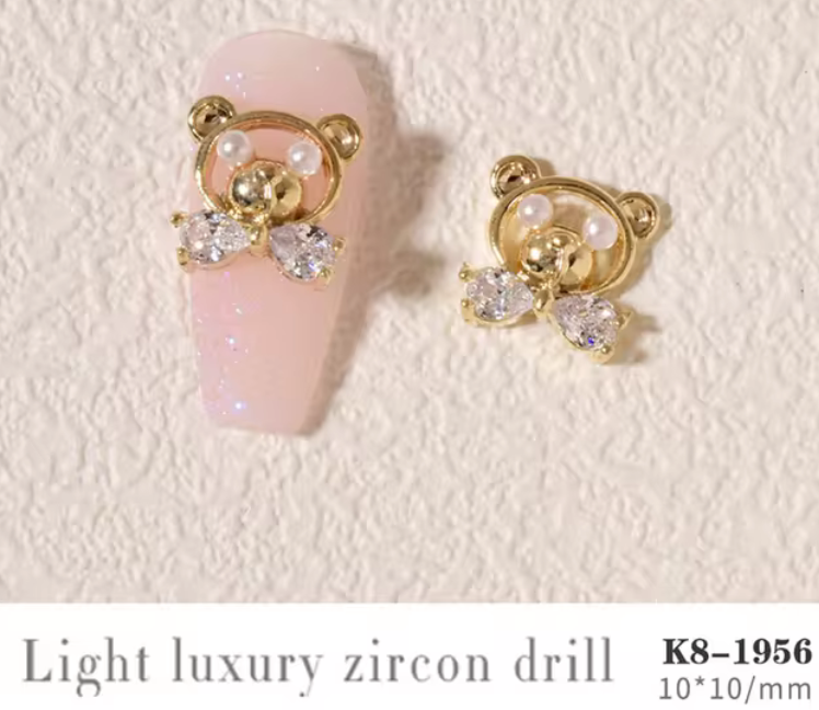 3D Nail Fashion Jewelry | K8-1953 to K8-1968 | Sold by the piece