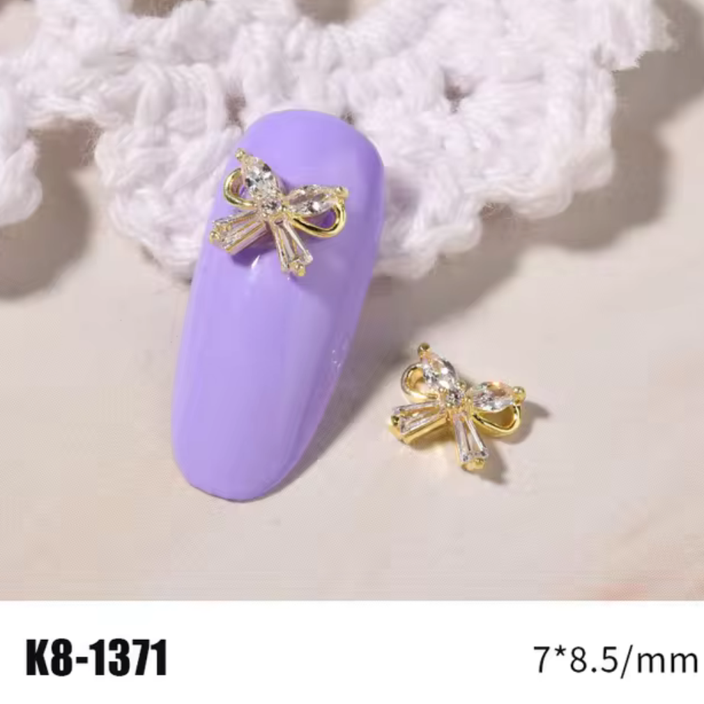 Bijoux fantaisie 3D pour ongles | Style Papillon | Vendu à l'unité