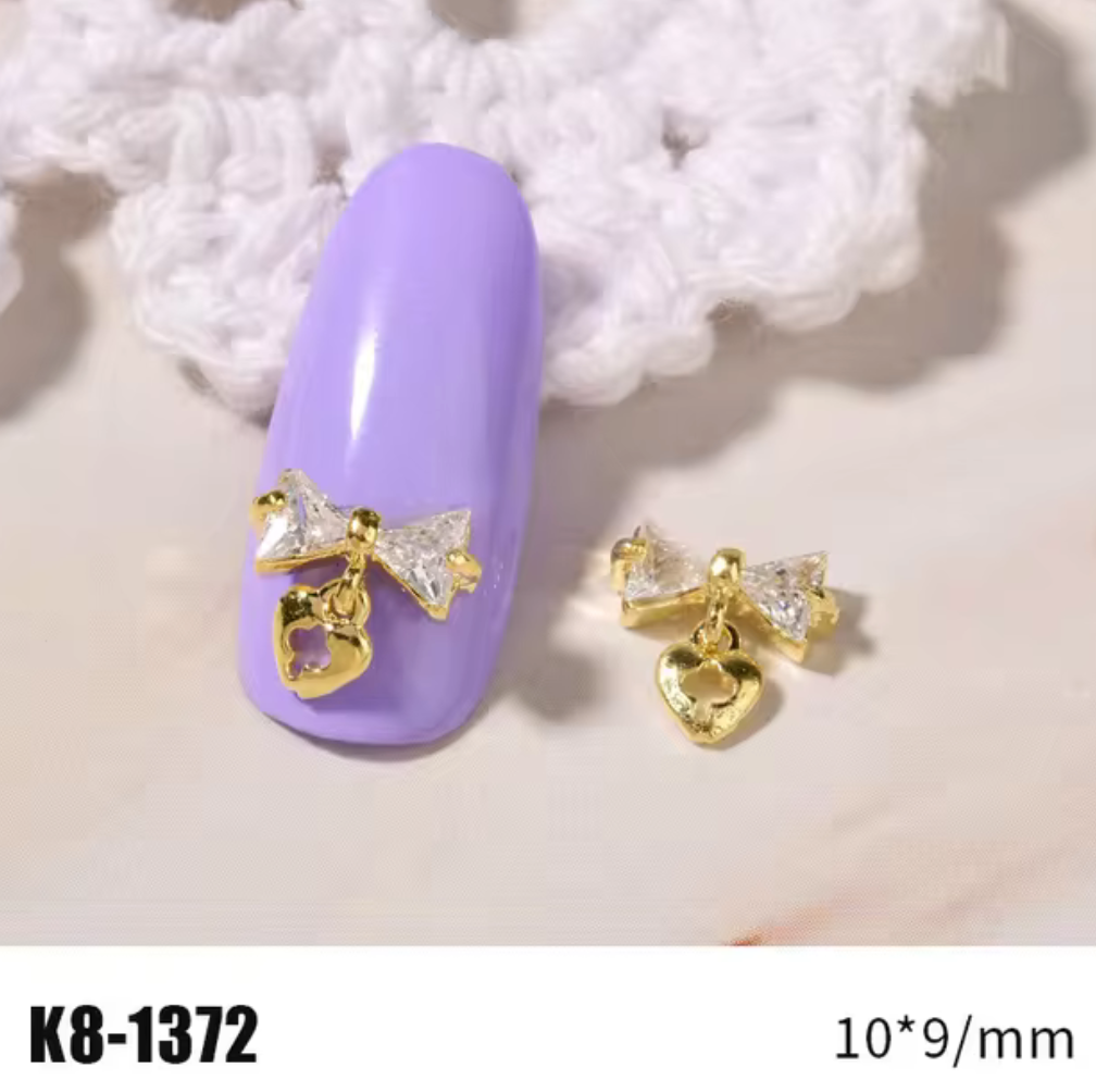 Bijoux fantaisie 3D pour ongles | Style Papillon | Vendu à l'unité