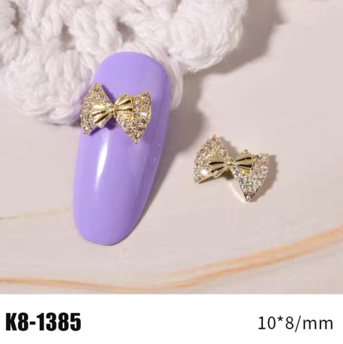 Bijoux fantaisie 3D pour ongles | Style Papillon | Vendu à l'unité