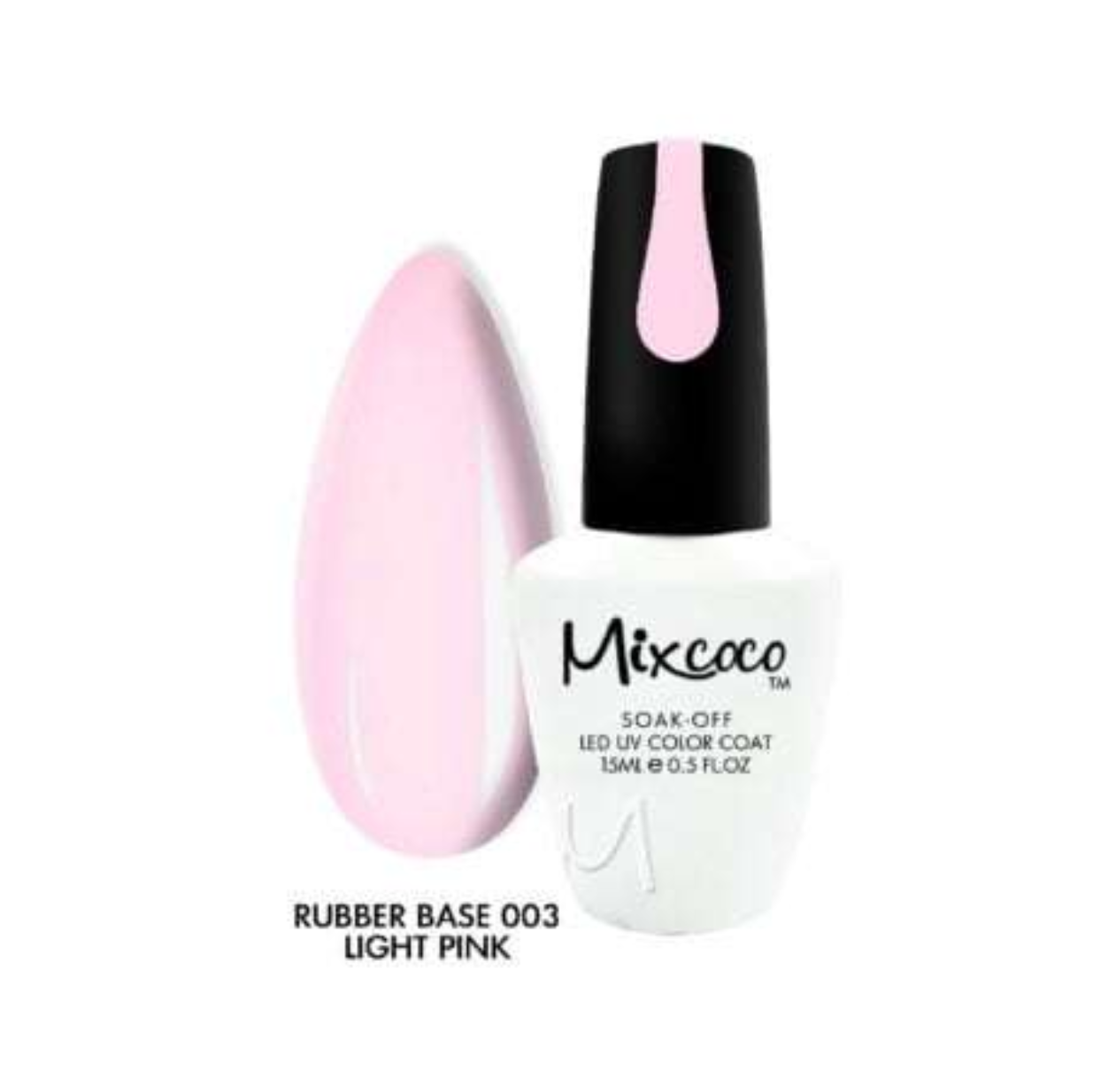 Mixcoco French Rubber Base Semi-Permanente 15ml