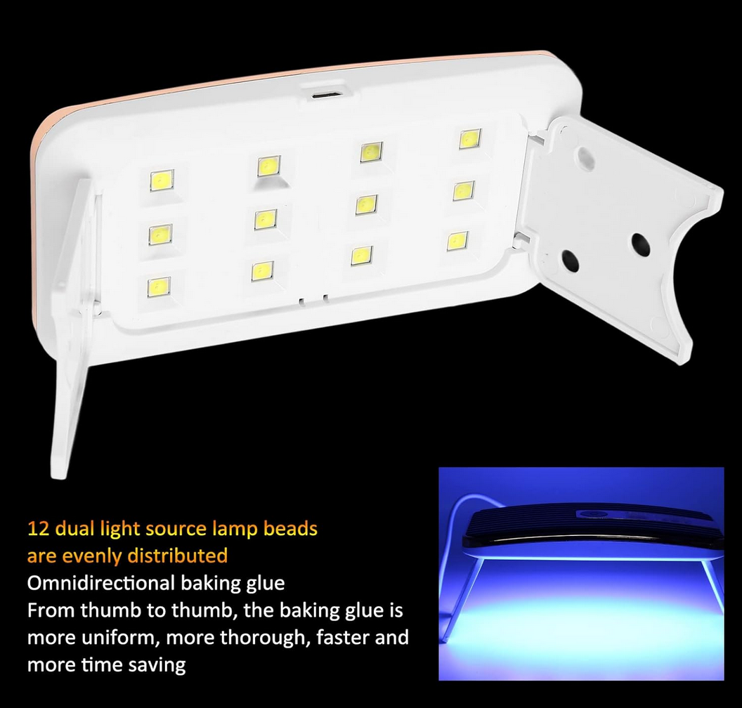 Mini lampe UV LED pour Ongles 36 W.