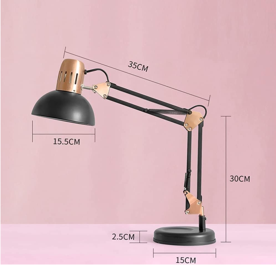 Flexible Swinging Arm Table Lamp (bulb not included)