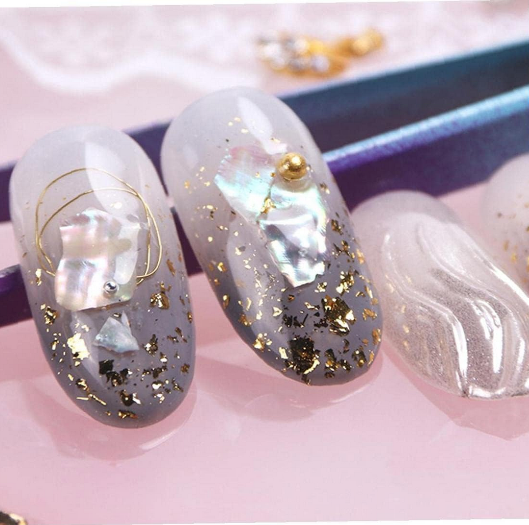 Décoration de bijoux en coquillage pour Nail Art