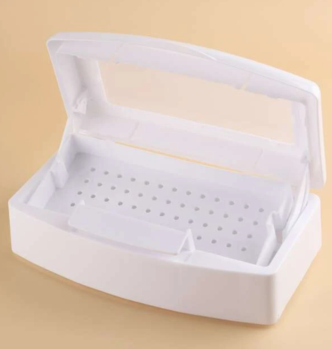 White Nail Tool Sterilizer Box