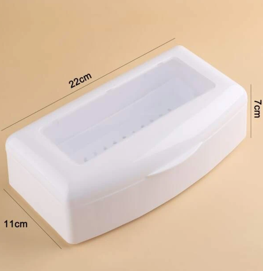 White Nail Tool Sterilizer Box