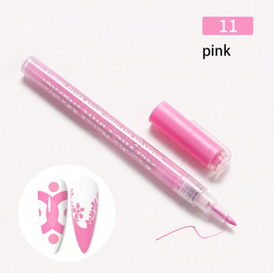 Acrylic Paint Marker Pen - 11 Pink