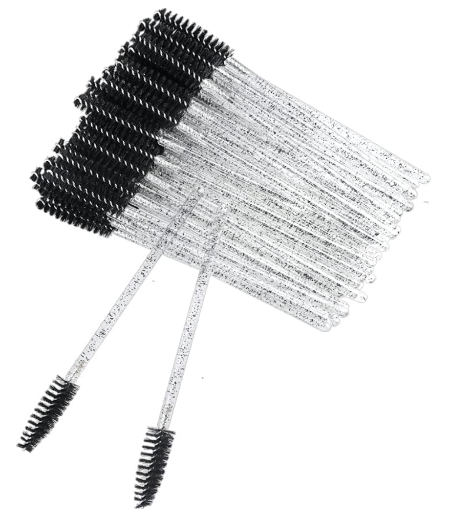 Brosse de Mascara Cils Jetable - Cristal (50pièces)