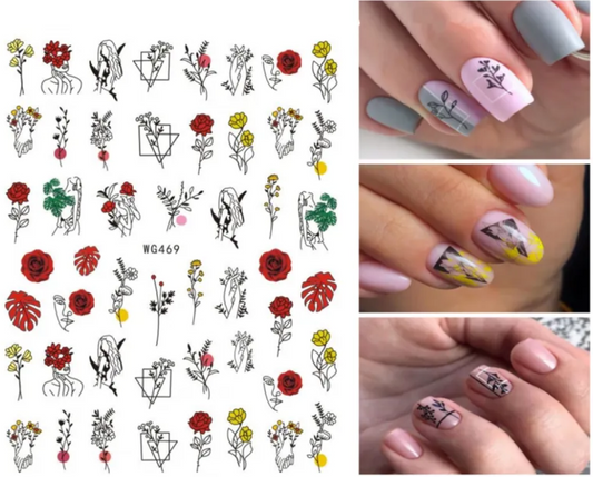 Nail Stickers WG469