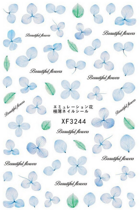 Nail Stickers | Flower | XF3244