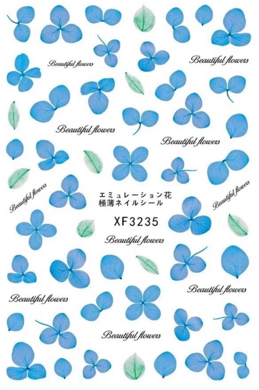 Nail Stickers | Flower | XF3235