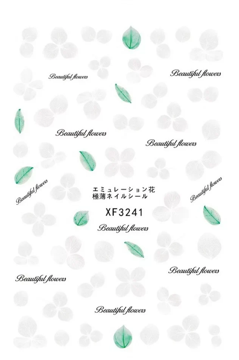 Nail Stickers | Flower | XF3241