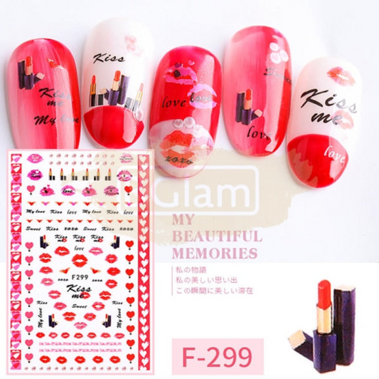 Fashion Nail Stickers - F299