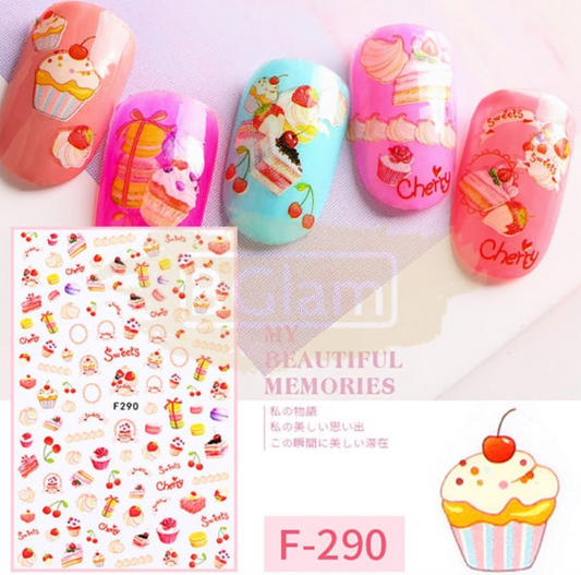 Fashion Nail Stickers - F290