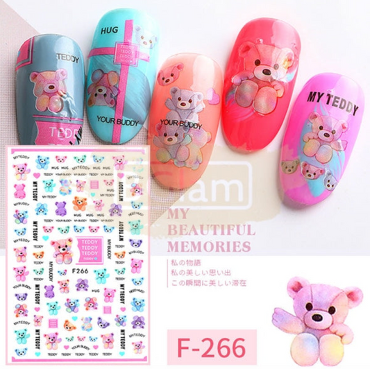 Fashion Nail Stickers - F266