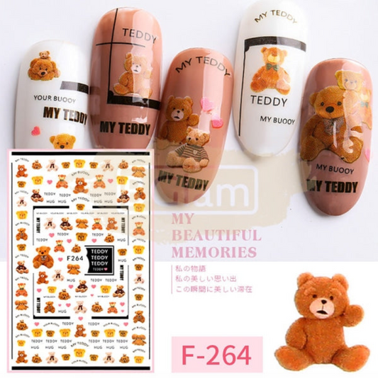 Fashion Nail Stickers - F264