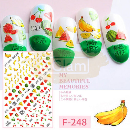 Fashion Nail Stickers - F248