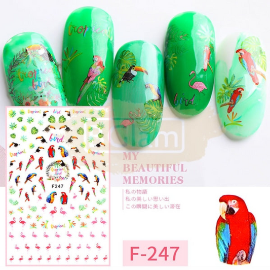 Fashion Nail Stickers - F247