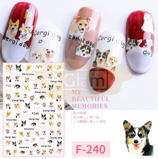 Fashion Nail Stickers - F240