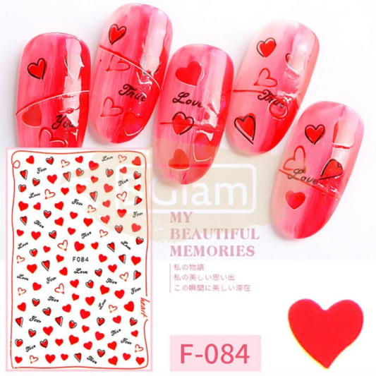 Fashion Nail Stickers - F084